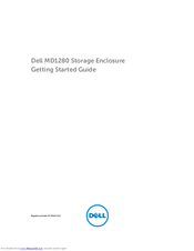 Dell MD1280 Getting Started Manual