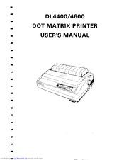 Fujitsu DL4600 User Manual