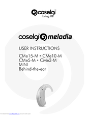 Coselgi melodia CMe 10-M User Instructions