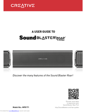 Creative Sound Blaster Roar Pro User Manual