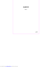 Auriol 4-LD3131 Manual