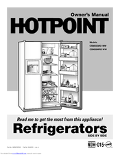 Hotpoint CSM22GRD WW Owner's Manual