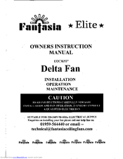 Fantasia Elite Owners Instrucitons