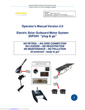 all4solar 2HP24V Operator's Manual