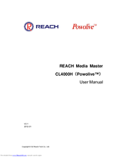 Reach REACH CL4000 Series User Manual