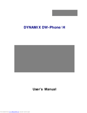 Dynamix DW-Phone/H User Manual