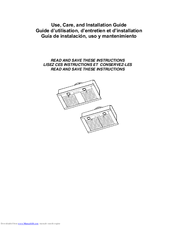 ELICA LI3FBA Stratus Use, Care And Installation Manual