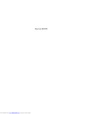 Maxcom MC6950 Quick Start Manual