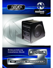 Rodec nucleus series rn110a Installation Manual