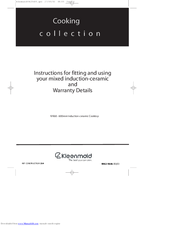 Kleenmaid IVK60 Instructions For Fitting And Use
