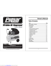 Pulsar PCE6100 Owner's Manual