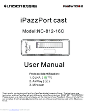 Unisen iPazzPort Cast NC-812-16C User Manual
