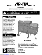 Landmann BLACK DOG 42 XT Assembly And Operating Instructions Manual