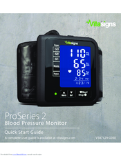 Vitasigns ProSeries 2 Quick Start Manual