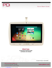 PDi PDI-P19A Quick Start Manual