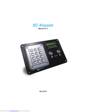 Blackbox SC-Keypad Manual