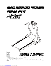 LifeGear 97015 Owner's Manual