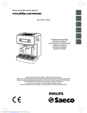 Philips HD8525 Operating Instructions Manual