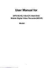 Bolide MVR9004/8 User Manual