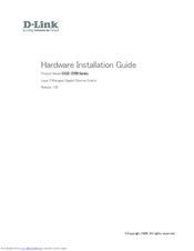 D-Link DGS-3700-12G Hardware Installation Manual