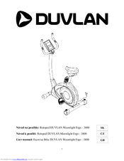 DUVLAN Moonlight Ergo 3800 User Manual
