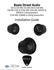 Beale Street Audio IC8-B Installation Manual