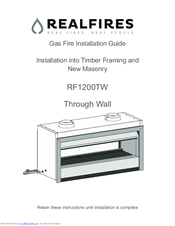 Realfires RF1200TW Installation Manual