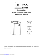 Fortress Technologies FDH1610 Instruction Manual