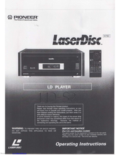 Pioneer LD-S2 Operating Instructions Manual