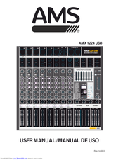 AMS AMX 1224 USB User Manual
