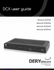 Motorola DCX3400 Series User Manual
