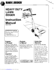 Black & Decker LE400 Instruction Manual