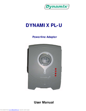Dynamix HomePlug PL-U User Manual