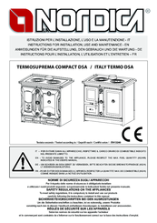 LA NORDICA ITALY TERMO DSA Instructions For Installation, Use And Maintenance Manual