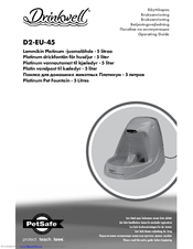 Petsafe Drinkwell D2-EU-45 Operating Manual