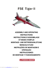 J-POWER F5E Tiger 2 Assembly And Operating Instructions Manual