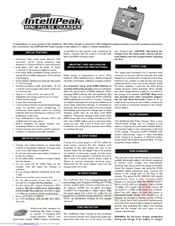 Duratrax IntelliPeak Instruction Manual