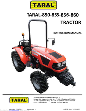 TARAL 850 Instruction Manual