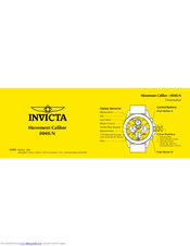 Invicta 8040.N Instructions Manual