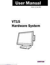 Custom Audio Electronics VT15 User Manual