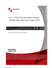 Avenview VGA-C5-SP-4 User Manual