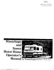 Winnebago Winnebago Manuals | ManualsLib
