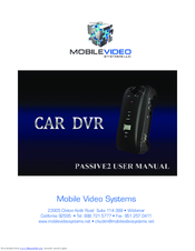 Mobile Video Systems Passive 2 User Manual
