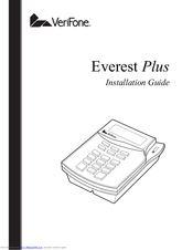VeriFone Everest Plus Installation Manual