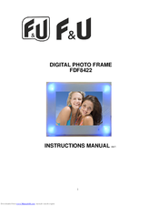 F&U FDF8422 Instruction Manual