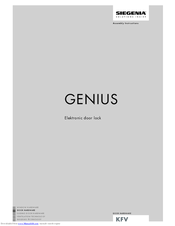 Siegenia KVF Genius Assembly Instructions Manual