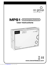 CIE-Group MPS1 User Instructions