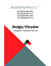 Intraphex TD-DGE84NAVI-P1.2 Installation Manual
