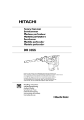 Hitachi dh 38ss Handing Instructions