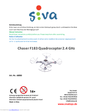 Siva chaser f183 Instruction Manual